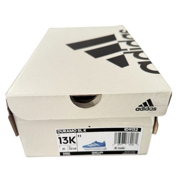 Adidas Kids Duramo SL Running Shoes Light Blue White ID9132 Size 13K NEW - Picture 15 of 16